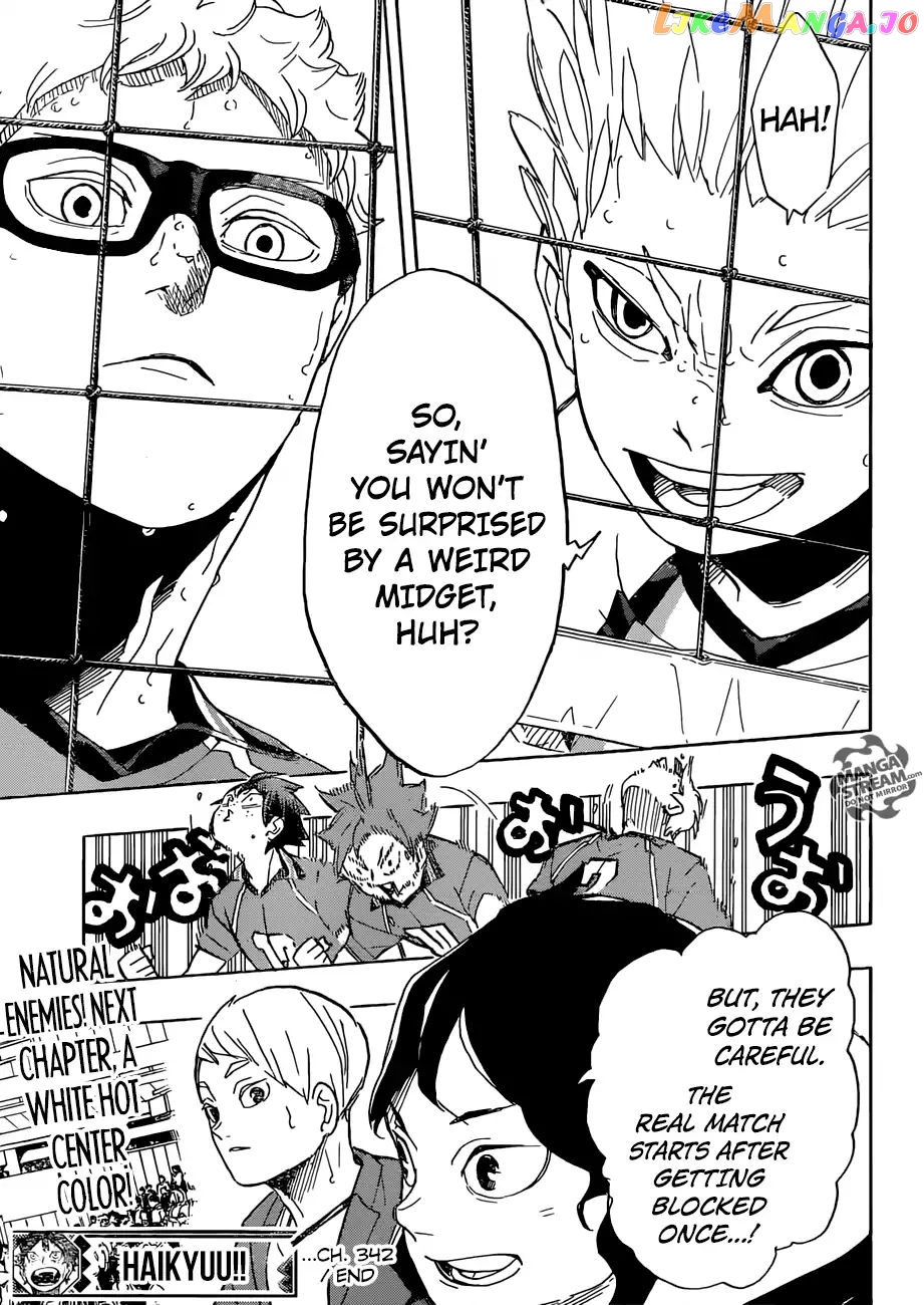 Haikyuu!!, Chapter 342 image 18
